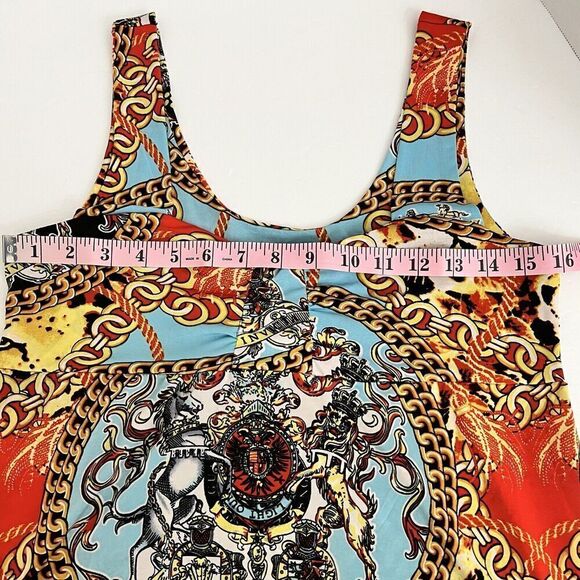 White‎ Mark Couture Collection Sleeveless Colorful Maxi Dress - Picture 5 of 11